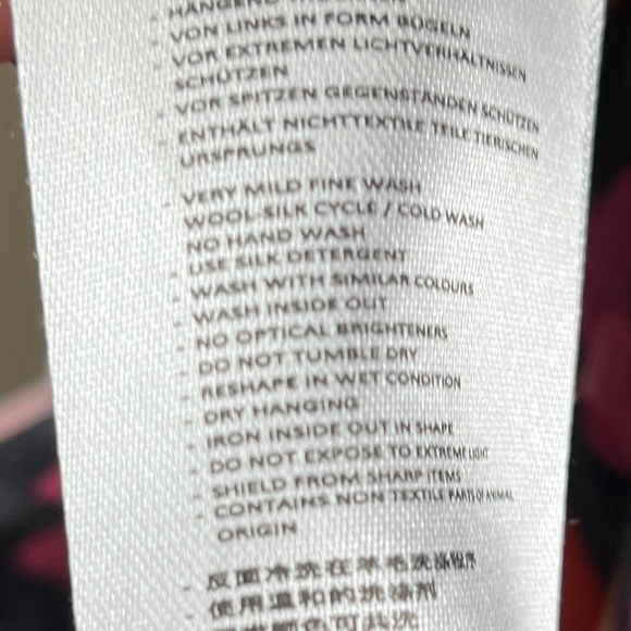 Dorothee Schumacher Floral SILK Blend Long Sleeve Button Down Shirt Top Blouse 6 - Picture 11 of 15